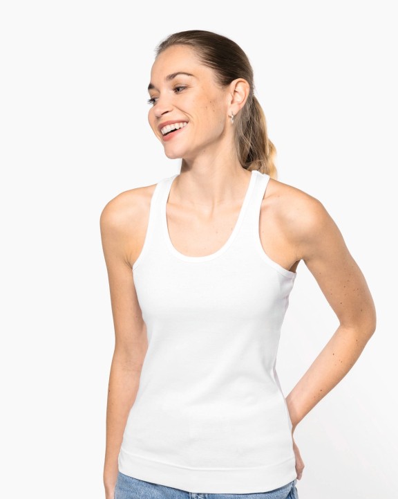 KARIBAN Angelina > Damen Top T-Shirt personalisierbar