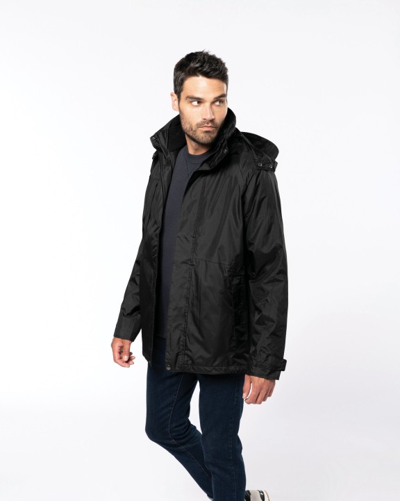 Veste personnalisable KARIBAN Parka 3 en 1 homme