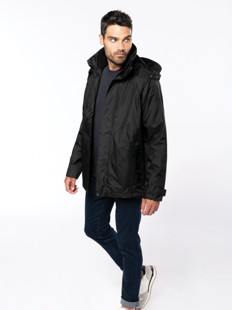 Vestes à personnaliser KARIBAN Parka 3 en 1 homme 