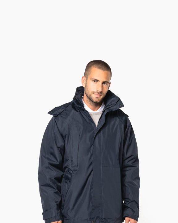 Veste personnalisable KARIBAN Parka 3 en 1 homme