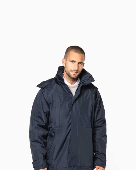 Veste personnalisable KARIBAN Parka 3 en 1 homme