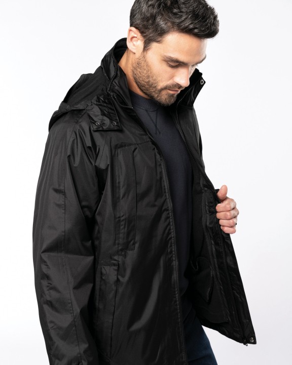 Veste personnalisable KARIBAN Parka 3 en 1 homme
