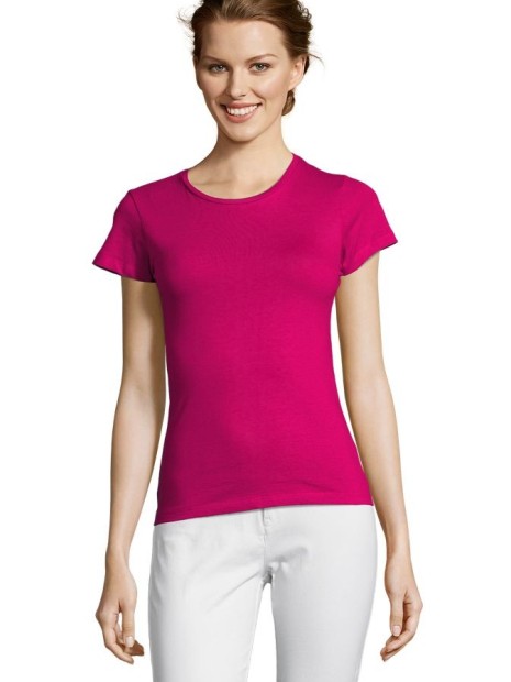 T-Shirts à personnaliser SOL'S Miss FUCHSIA