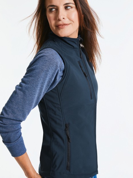 Softshells à personnaliser RUSSELL Bodywarmer softshell femme 
