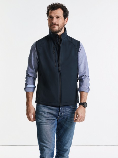 Softshells à personnaliser RUSSELL Bodywarmer softshell homme 
