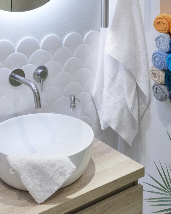TOWELS BY JASSZ Rhine Wash Glove COMFORT Bad Artikel personalisierbar