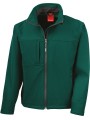 RESULT Veste softshell homme vert bouteille personnalisable