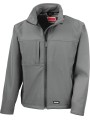 RESULT Veste softshell homme gris personnalisable