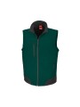 RESULT Bodywarmer softshell bouteille/noir personnalisable