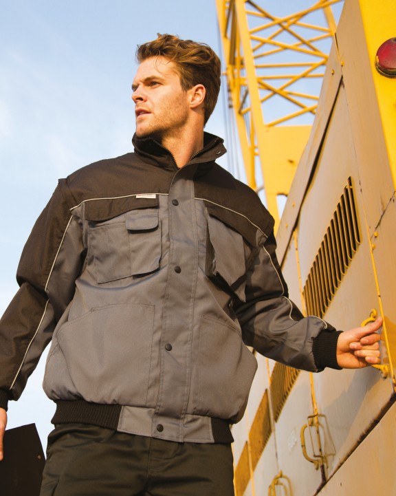 Veste personnalisable RESULT Blouson manches amovibles Heavy Duty