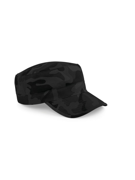 BEECHFIELD Casquette cubaine Camo midnight camo personnalisable