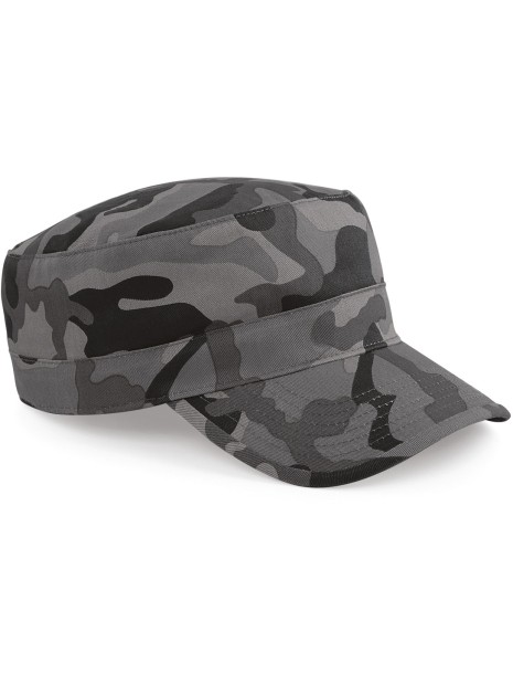 BEECHFIELD Casquette cubaine Camo urban camouflage personnalisable