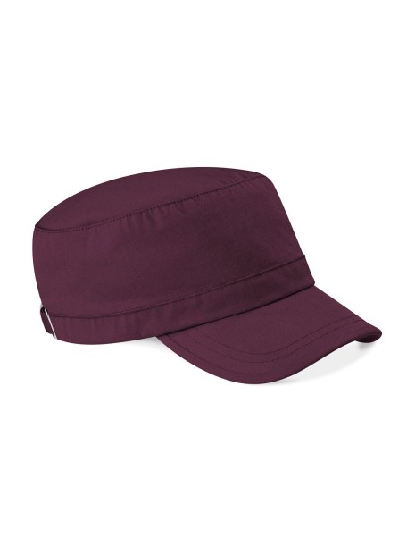 BEECHFIELD Casquette cubaine bordeaux personnalisable