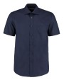 Hemd KUSTOM KIT Classic Fit Business Shirt SSL voor bedrukking &amp; borduring