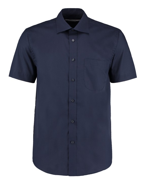 Hemd KUSTOM KIT Classic Fit Business Shirt SSL voor bedrukking &amp; borduring