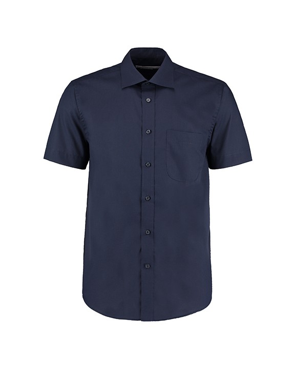 Hemd KUSTOM KIT Classic Fit Business Shirt SSL voor bedrukking &amp; borduring