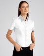 KUSTOM KIT Women's Tailored Fit Premium Oxford Shirt SSL Hemd personalisierbar