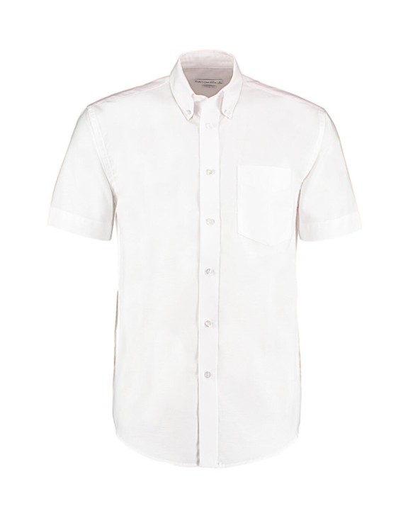 Hemd KUSTOM KIT Classic Fit Workwear Oxford Shirt SSL voor bedrukking &amp; borduring