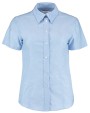 Chemise personnalisable KUSTOM KIT Women's Tailored Fit Workwear Oxford Shirt SSL