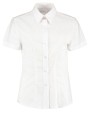 Hemd KUSTOM KIT Women's Tailored Fit Workwear Oxford Shirt SSL voor bedrukking &amp; borduring