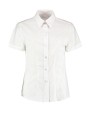 KUSTOM KIT Women's Tailored Fit Workwear Oxford Shirt SSL Hemd personalisierbar