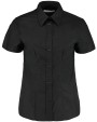 Hemd KUSTOM KIT Women's Tailored Fit Workwear Oxford Shirt SSL voor bedrukking &amp; borduring