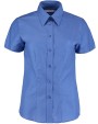 Chemise personnalisable KUSTOM KIT Women's Tailored Fit Workwear Oxford Shirt SSL