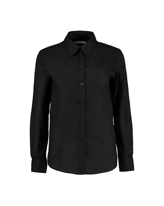 Chemise personnalisable KUSTOM KIT Women's Tailored Fit Workwear Oxford Shirt