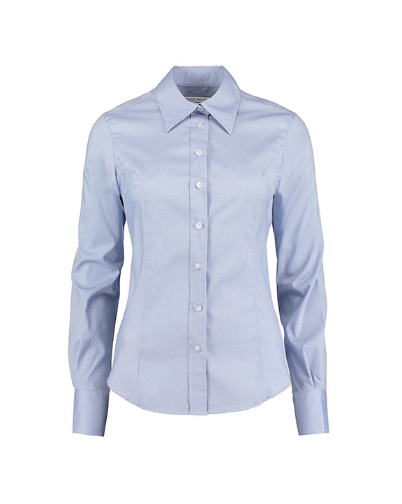 Chemise personnalisable KUSTOM KIT Women's Tailored Fit Premium Oxford Shirt