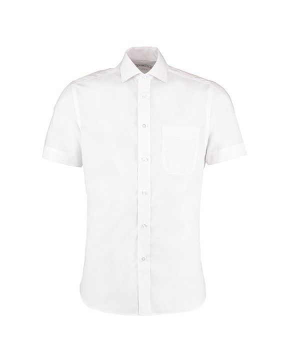 Hemd KUSTOM KIT Classic Fit Non Iron Shirt SSL voor bedrukking &amp; borduring
