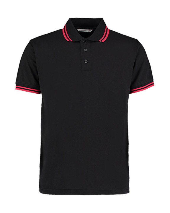 Polo personnalisable KUSTOM KIT Classic Fit Tipped Collar Polo