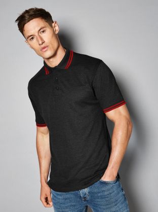 Classic Fit Tipped Collar Polo