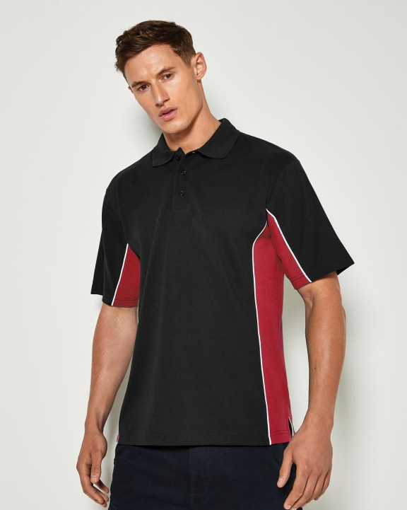 KUSTOM KIT Classic Fit Track Polo Poloshirt personalisierbar