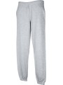 FOL Pantalon de jogging bas élastiqué (64-026-0) heather grey personnalisable