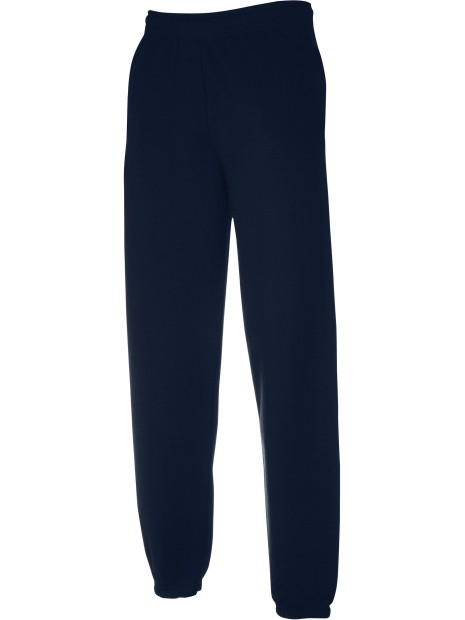 FOL Pantalon de jogging bas élastiqué (64-026-0) bleu marine profond personnalisable