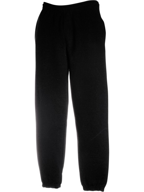 FOL Pantalon de jogging bas élastiqué (64-026-0) noir personnalisable