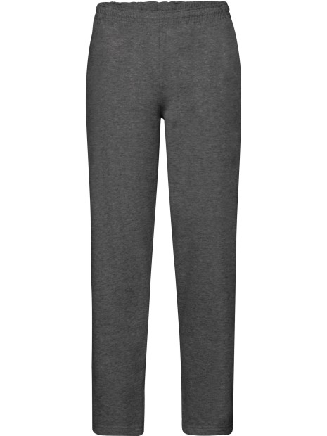 FOL Pantalon de jogging bas élastiqué (64-026-0) heather grey fonce personnalisable