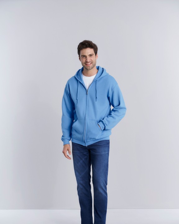 Sweater GILDAN Heavy Blend™ Adult Sweatvest met capuchon voor bedrukking &amp; borduring