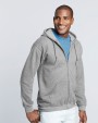 Sweater GILDAN Heavy Blend™ Adult Sweatvest met capuchon voor bedrukking &amp; borduring