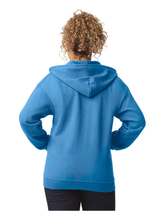 Sweater GILDAN Heavy Blend™ Adult Sweatvest met capuchon voor bedrukking &amp; borduring