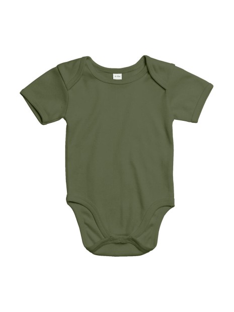 BABYBUGZ BABY BODYSUIT light olive organique personnalisable