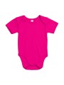 BABYBUGZ BABY BODYSUIT fuchsia organique personnalisable