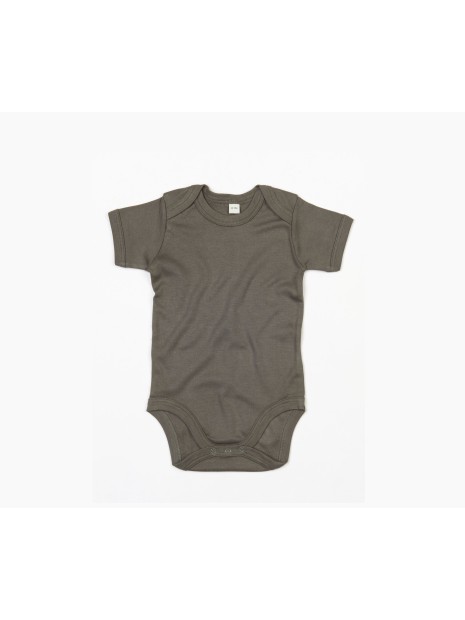 BABYBUGZ BABY BODYSUIT vert camouflage personnalisable