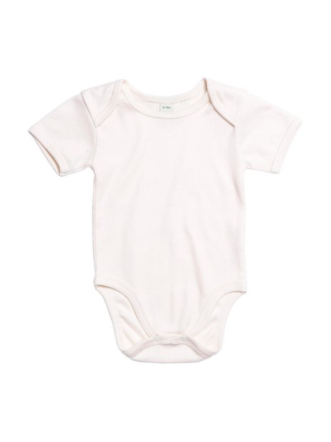BABYBUGZ BABY BODYSUIT NATURAL personnalisable