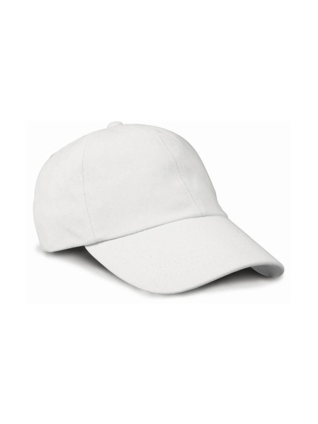 RESULT Junior Brushed Cotton Cap blanc personnalisable