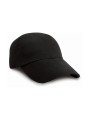 RESULT Junior Brushed Cotton Cap noir personnalisable