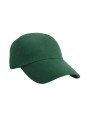 RESULT Flat Brushed-Cotton-Cap forest green personnalisable