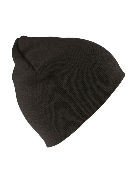 RESULT Fashion Fit Hat noir personnalisable