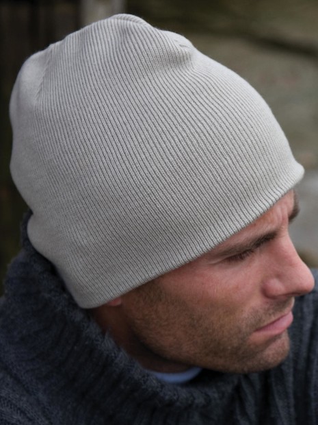 Bonnets, Écharpes & Gants à personnaliser RESULT Fashion Fit Hat stone grey