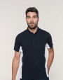 Polo personnalisable KARIBAN Polo piqué manches courtes bicolore homme